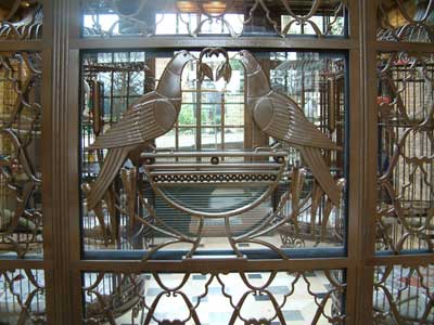Wrought Iron Aviary