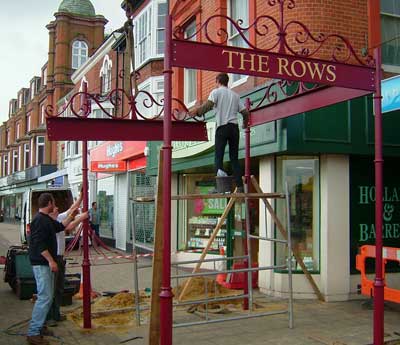 Yarmouth Regeneration Ironwork