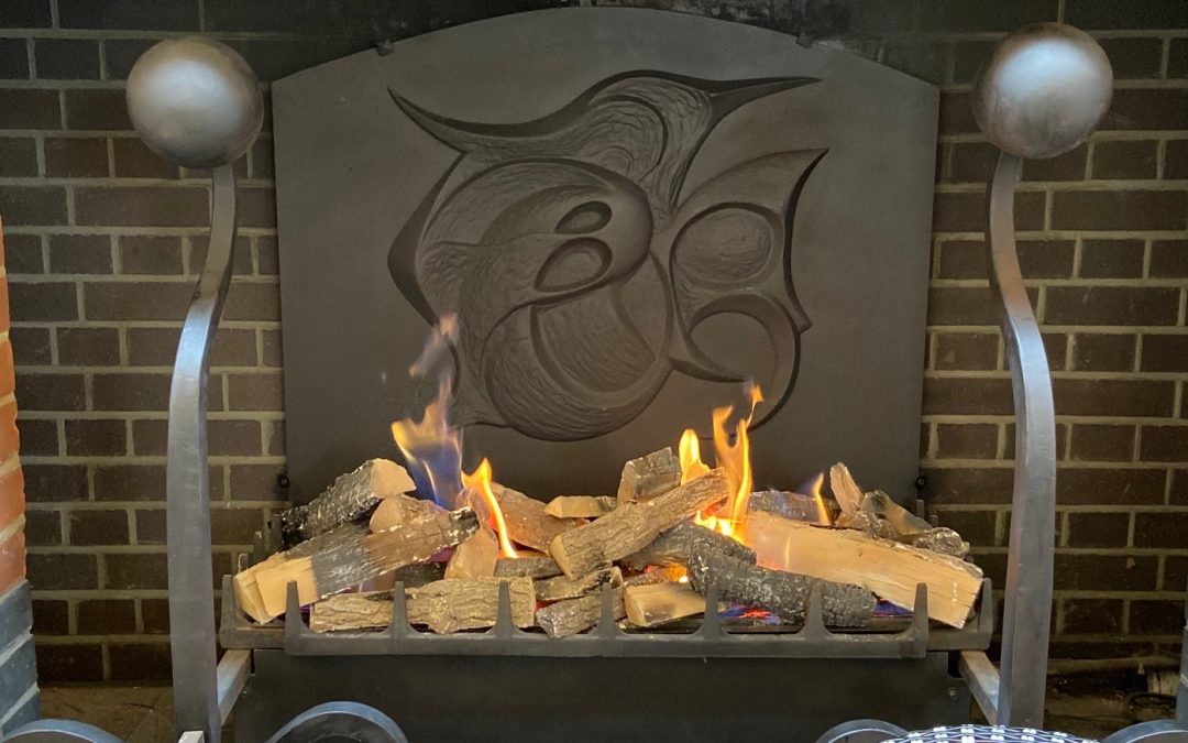 Cast Iron Fireback