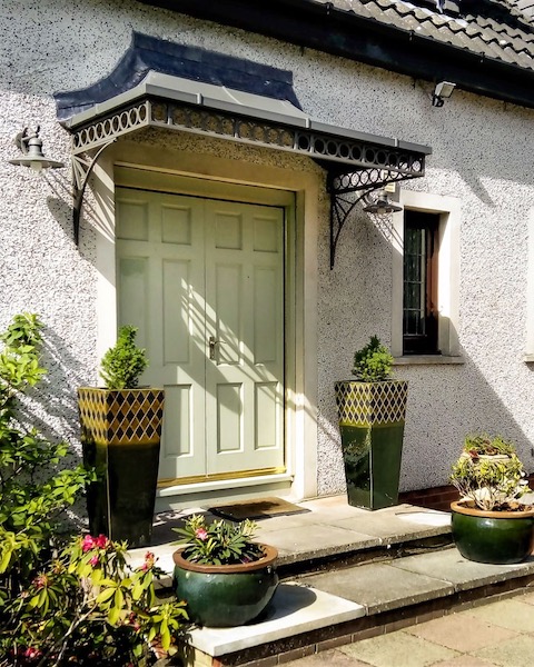 Ring Wrought Iron Canopy