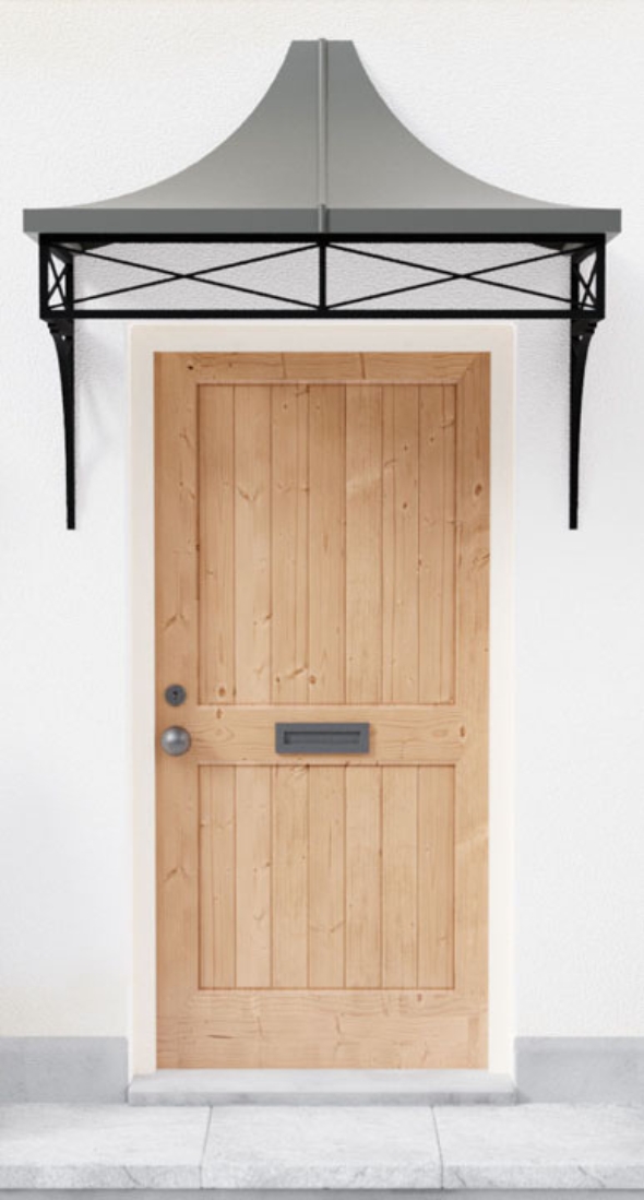 Eden Metal Front Door Canopy