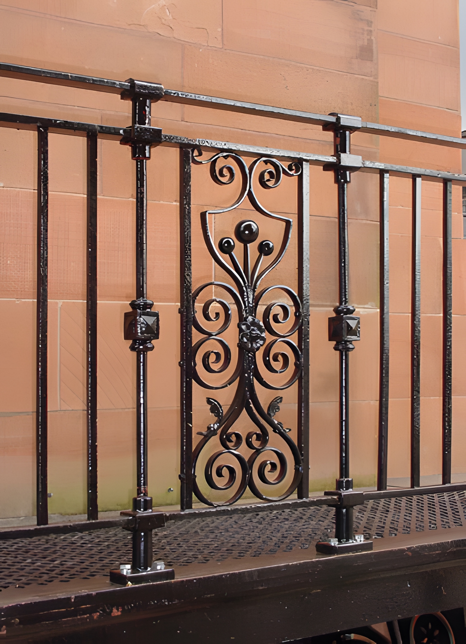 Wrought Iron Balcony Balustrade, Balustrading & Railings Wrought Iron Balcony Balustrade, Balustrading & Railings